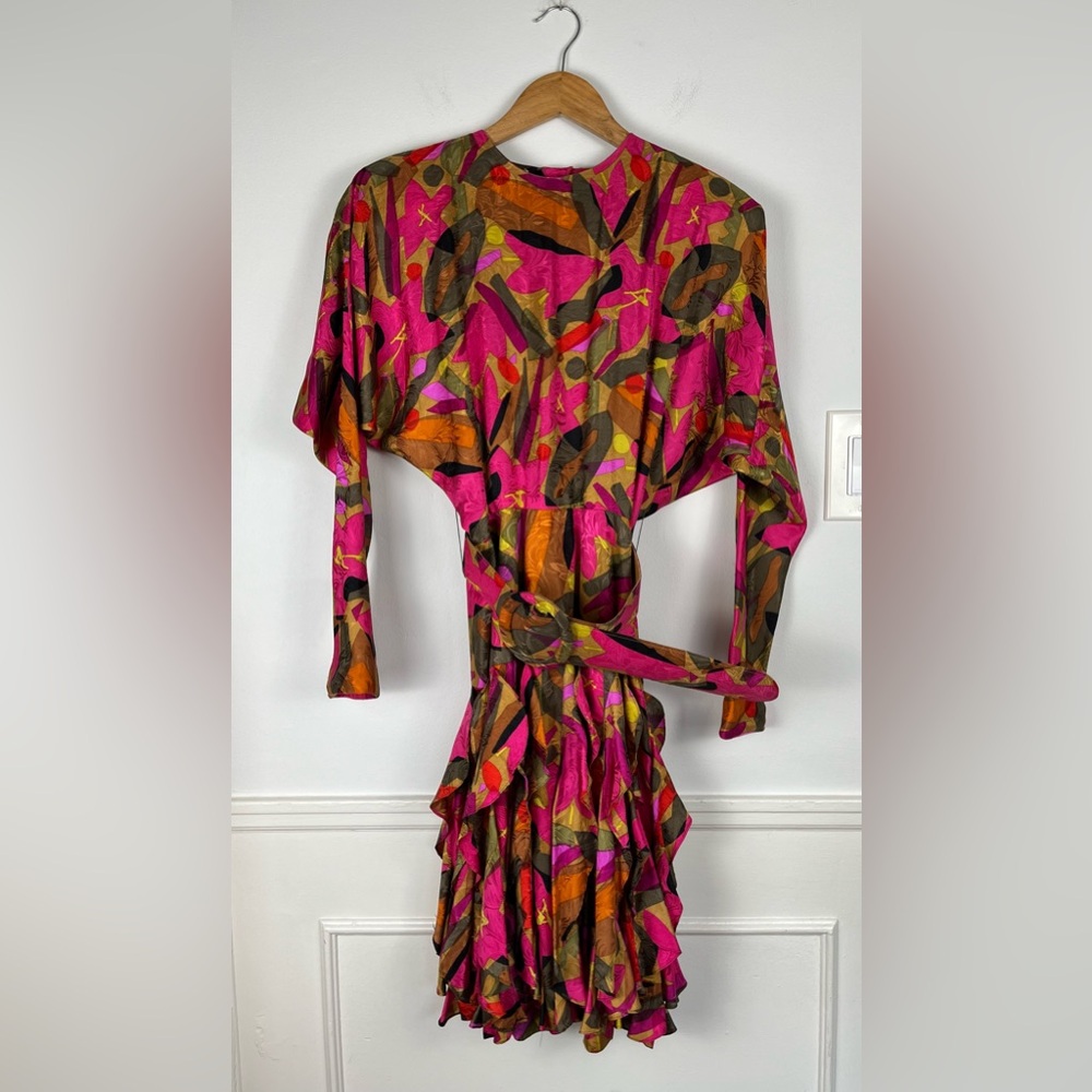 Vintage Gillian 80’s silk dress